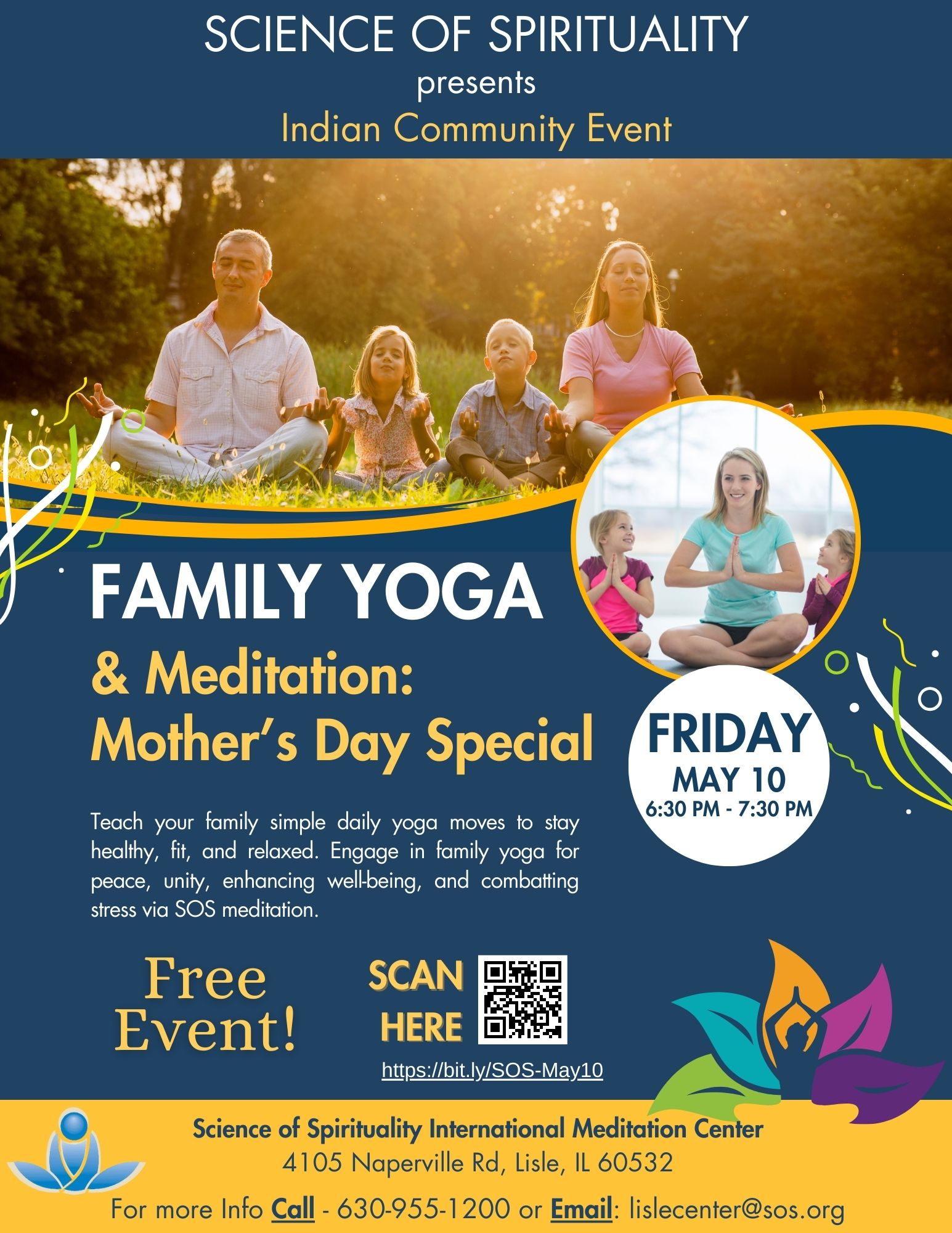 Family Yoga & Meditation: Mother's Day Special