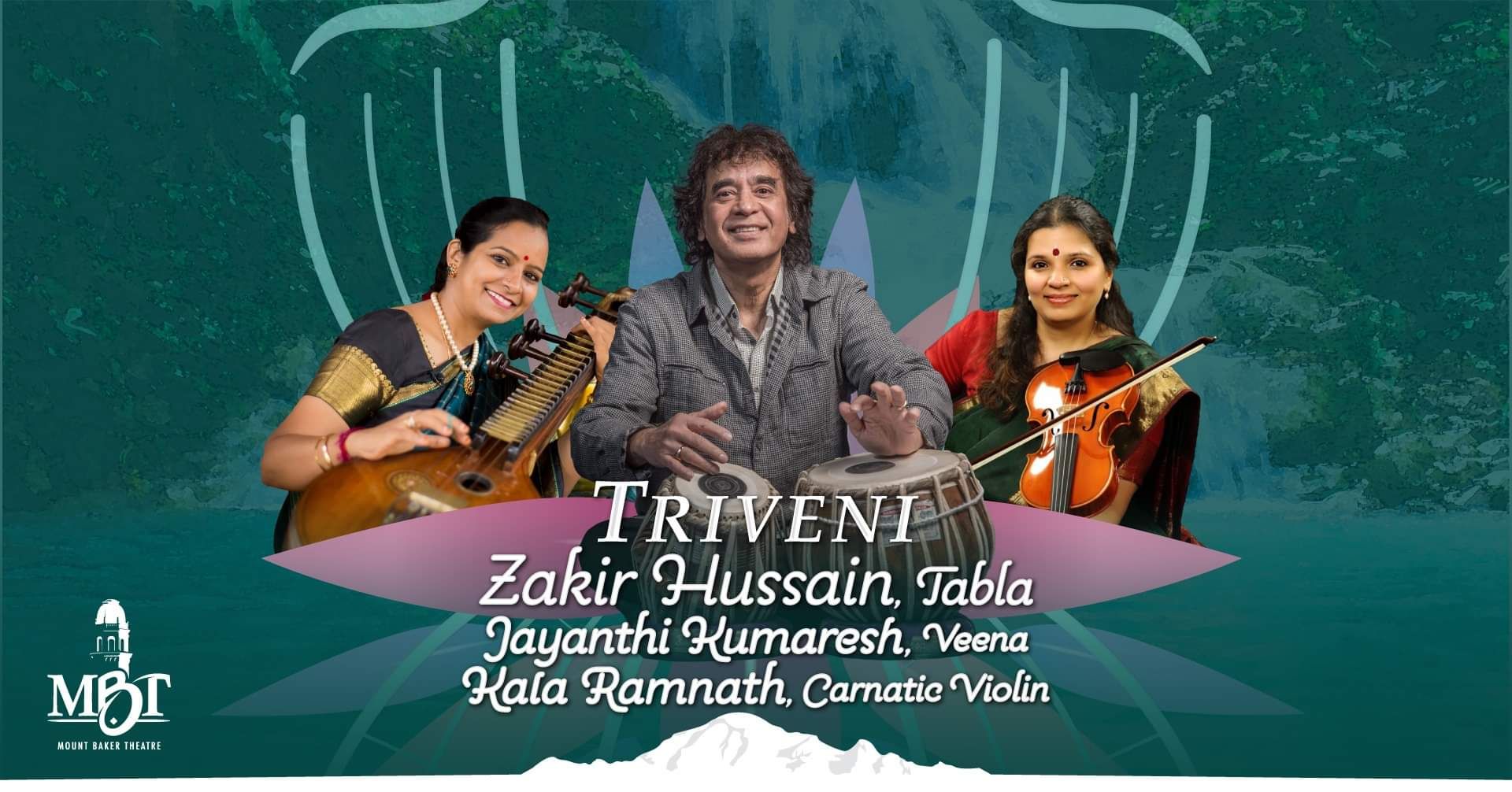 Triveni - Zakir Hussain, Kala Ramnath, & Jayanth Kumaresh