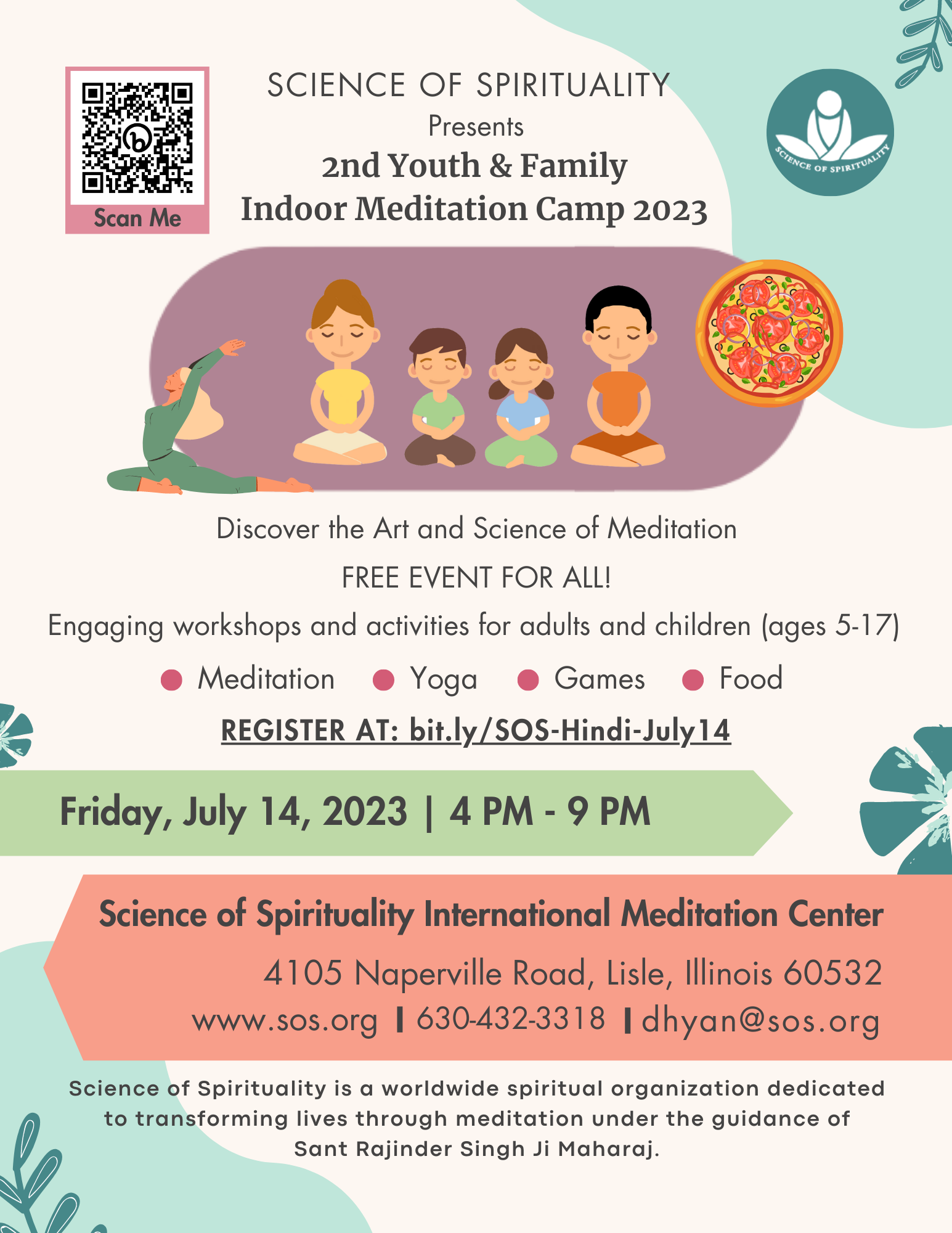 Youth & Family Meditation Camp