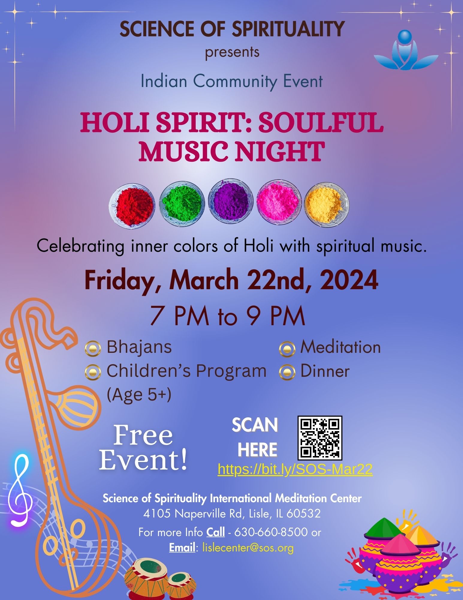 Holi Spirit: Soulful Music Night